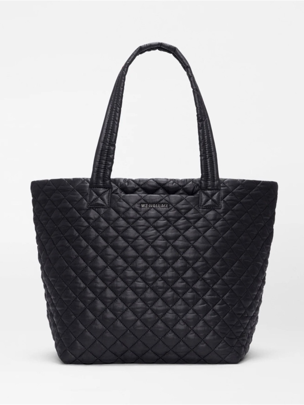 MZ Wallace  Large Quilted Metro Tote in Black